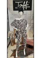 Kép 1/2 - taffi női szett, vadmacska, nadrág, felső, kényelmes, puha anyag, molett, xxl