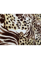 Kép 5/5 - női nagy méretű leopárd mintás női ruha, zsebekkel, rugalmas anyag, buborék, xxl, molett