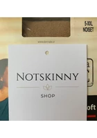 Kép 2/4 - női molett harisnyanadrág donna soft mogyoró akril 5-xxl