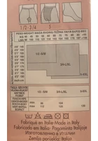 Kép 3/3 - bordo női harisnyanadrag, bc. donna, 50 den, lépésbetétes, xl 