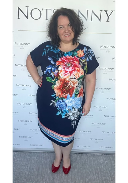 csodaszép női ruha, bordú, virágok, molett, xxl