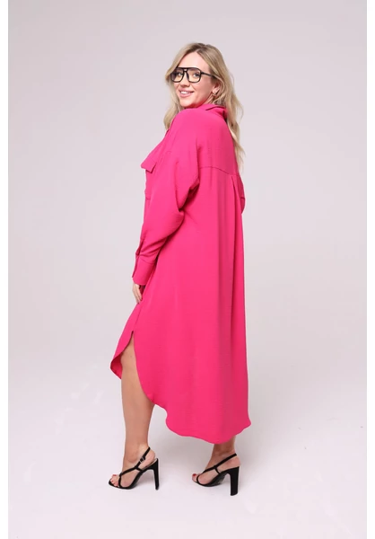 taffi női nyári ingruha pink, nem gyűrődik, molett, xxl, a-vonal