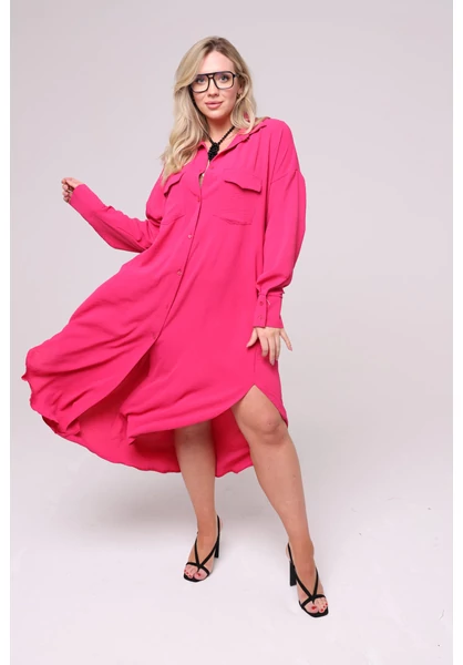 taffi női nyári ingruha pink, nem gyűrődik, molett, xxl, a-vonal
