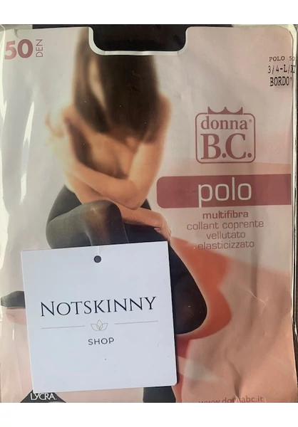 bordo női harisnyanadrag, bc. donna, 50 den, lépésbetétes, xl 
