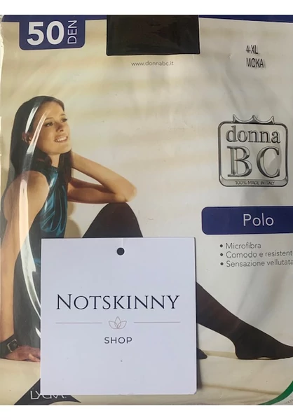 mokka női harisnyanadrag, bc. donna, 50 den, lépésbetétes, xl 